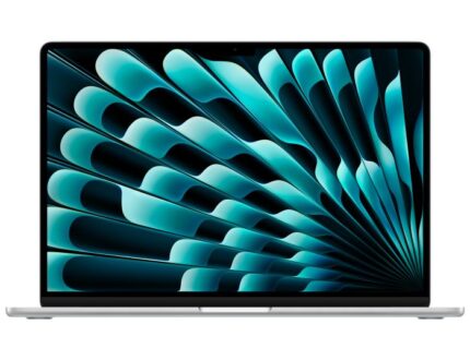 Apple 15-inch MacBook Air Apple M4 chip with 10-core CPU and 10-core GPU, 256GB, 16GB Ram - Silver
