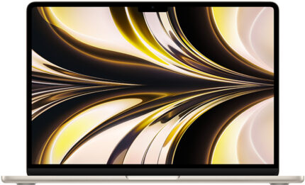 Apple 13-inch MacBook Air Apple M2 chip with 8-core CPU and 10-core GPU, 512GB - Starlight