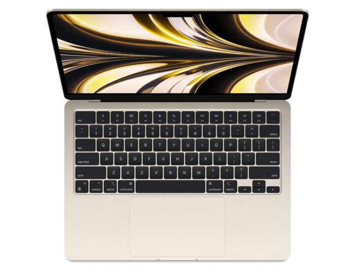 Apple 13-inch MacBook Air Apple M2 chip with 8-core CPU and 10-core GPU, 512GB - Starlight - Image 10