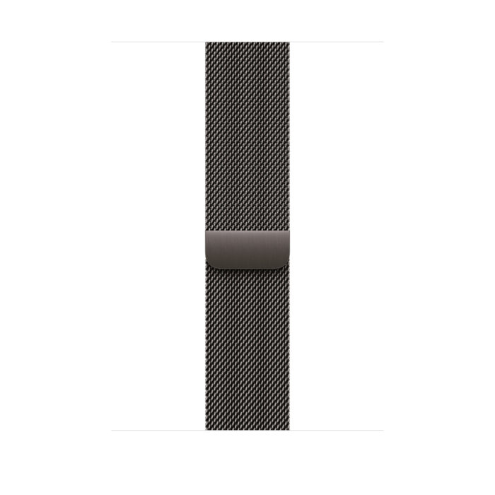 Apple Watch S10 Cellular 46mm Slate Titanium Case with Slate Milanese Loop - S/M - Image 3