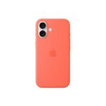 Калъф от Apple за iPhone 16 Silicone Case with MagSafe - Tangerine (SEASONAL)