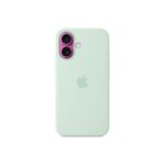 Калъф от Apple за iPhone 16 Silicone Case with MagSafe - Aquamarine (SEASONAL) - Image 3