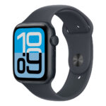 Apple Watch SE 3 GPS 44mm Midnight Aluminium Case with Midnight Sport Band - S/M
