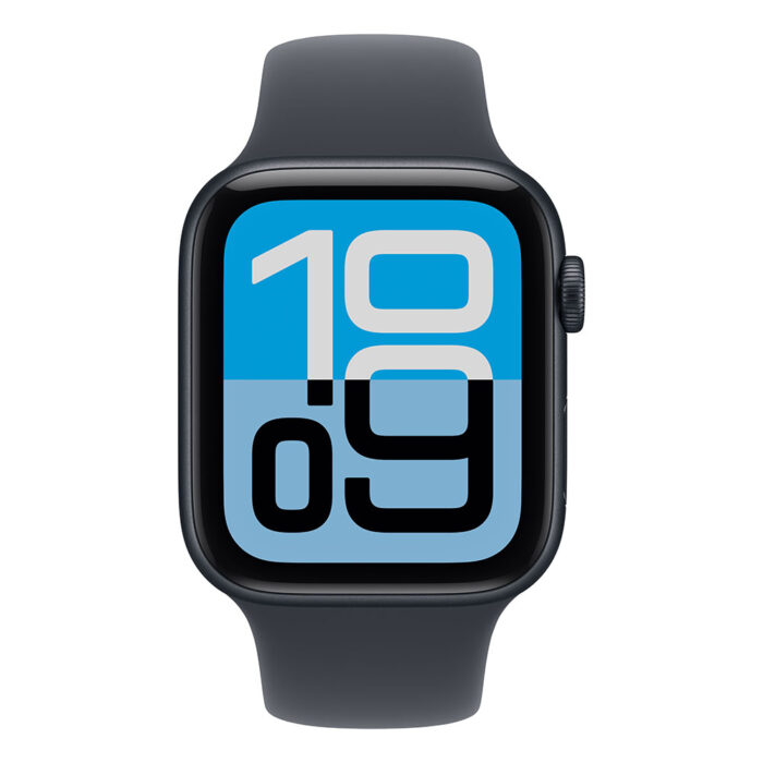 Apple Watch SE 3 GPS 44mm Midnight Aluminium Case with Midnight Sport Band - M/L - Image 3