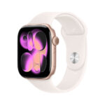 Apple Watch Series 11 GPS 42mm Rose Gold Aluminium Case with Light Blush Sport Band - M/L