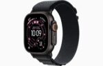 Apple Watch Ultra 3 GPS + Cellular 49mm Black Titanium Case with Black Alpine Loop - Small - Image 2