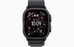 Apple Watch Ultra 3 GPS + Cellular 49mm Black Titanium Case with Black Alpine Loop - Medium - Image 3