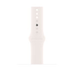 Apple Watch Series 11 GPS + Cellular 42mm Gold Titanium Case with Light Blush Sport Band - M/L - Image 2