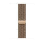 Apple Watch Series 11 GPS + Cellular 42mm Gold Titanium Case with Gold Milanese Loop - Image 2