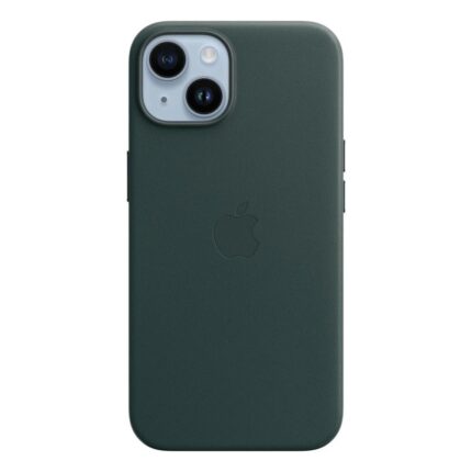 Калъф от Appe за iPhone 14 Leather Case with MagSafe - Forest Green