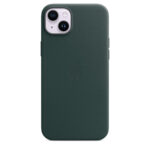 Калъф от Apple за iPhone 14 Plus Leather Case with MagSafe - Forest Green - Image 2
