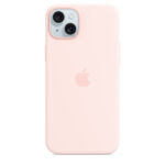 Калъф от Apple за  iPhone 15 Plus Silicone Case с MagSafe - Light Pink