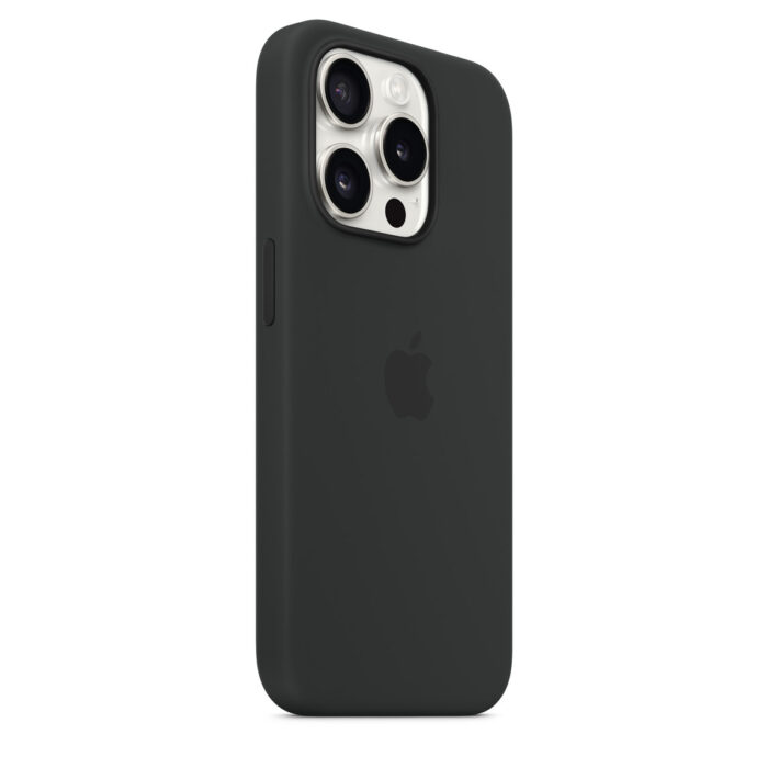 Калъф от Apple за iPhone 15 Pro Silicone Case с MagSafe - Black - Image 6