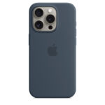 Калъф от Apple за iPhone 15 Pro Silicone Case с MagSafe - Storm Blue