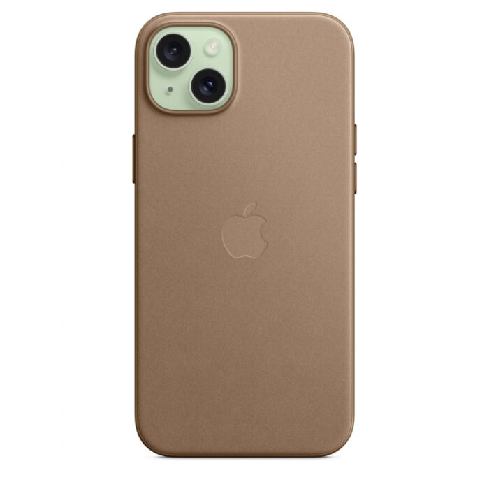 Калъф от Apple за iPhone 15 Plus FineWoven Case с MagSafe - Taupe - Image 2