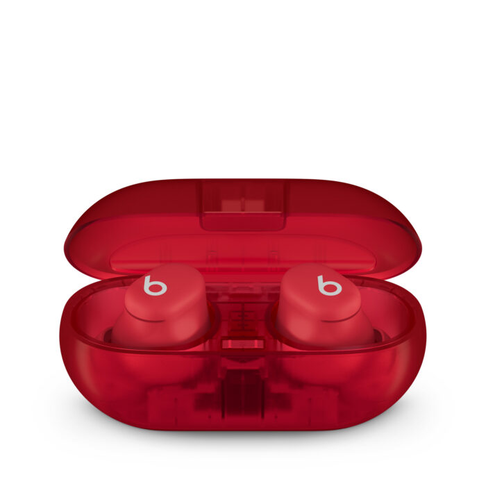 Безжични Слушалки от Beats Solo Buds - True Wireless Earbuds - Transparent Red - Image 5