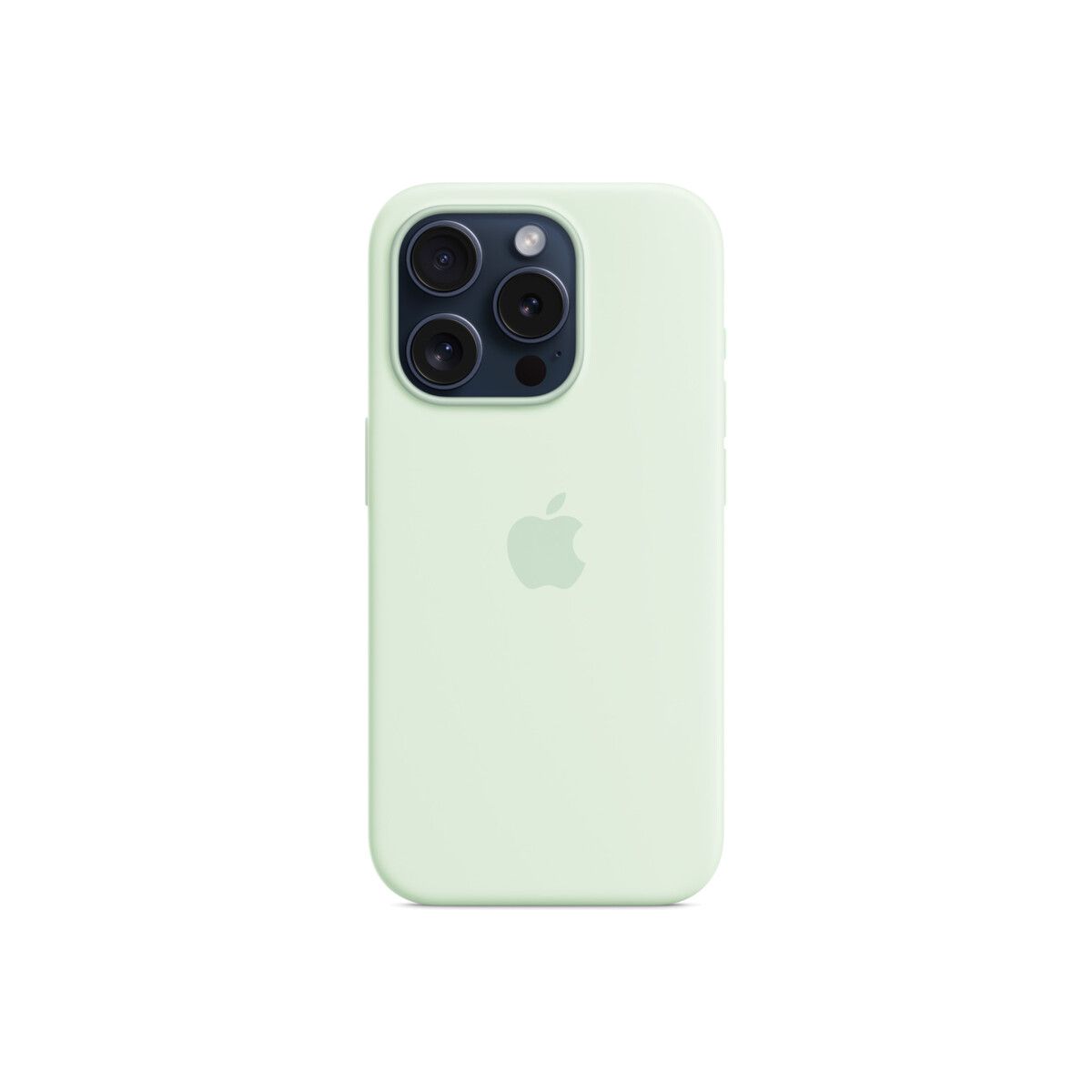 mwnl3zma.jpg Калъф от Apple iPhone 15 Pro Silicone Case with MagSafe - Soft Mint - Image 1