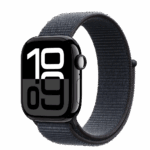 Apple Watch S10 GPS 42mm Jet Black Alu Case with Ink Sport Loop