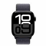 Apple Watch S10 GPS 42mm Jet Black Alu Case with Ink Sport Loop - Image 3