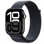 Apple Watch S10 GPS 46mm Jet Black Alu Case with Ink Sport Loop