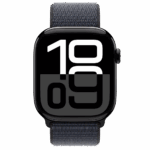 Apple Watch S10 GPS 46mm Jet Black Alu Case with Ink Sport Loop - Image 2