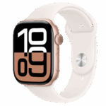Apple Watch S10 GPS 46mm Rose Gold Alu Case with Light Blush Sport Band - M/L