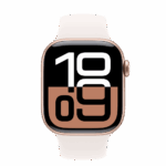 Apple Watch S10 Cellular 42mm Rose Gold Alu Case with Light Blush Sport Band - M/L - Image 3