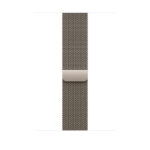 Apple Watch S10 Cellular 42mm Natural Titanium Case with Natural Milanese Loop - Image 2