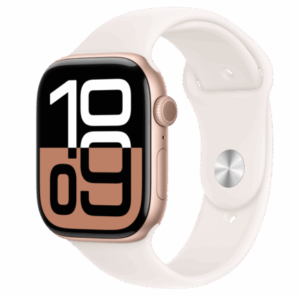 Apple Watch S10 Cellular 46mm Rose Gold Alu Case with Light Blush Sport Band - S/M