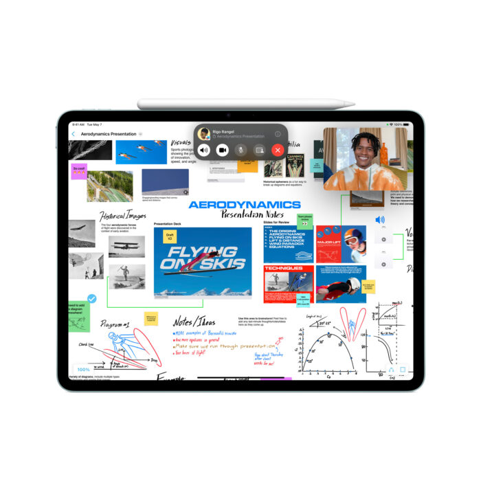 Apple Magic Keyboard for iPad Air 11-inch (M3) - US English - White - Image 2