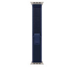 Apple Watch Ultra2 v2 Cellular 49mm Natural Titanium Case with Blue Trail Loop - M/L - Image 3