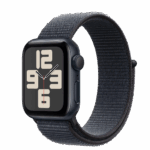Apple Watch SE2 v3 GPS 40mm Midnight Alu Case with Ink Sport Loop