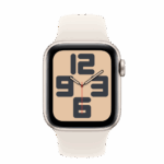 Apple Watch SE2 v3 GPS 40mm Starlight Alu Case with Starlight Sport Band - S/M - Image 2