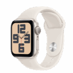 Apple Watch SE2 v3 GPS 40mm Starlight Alu Case with Starlight Sport Band - M/L