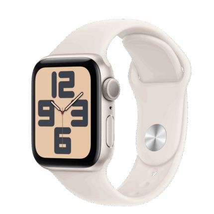 Apple Watch SE2 v3 GPS 40mm Starlight Alu Case with Starlight Sport Band - M/L