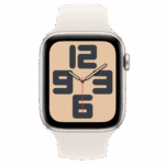 Apple Watch SE2 v3 GPS 44mm Starlight Alu Case with Starlight Sport Band - M/L - Image 3