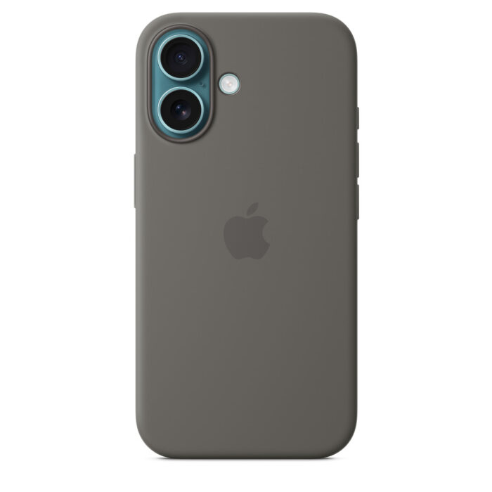 Калъф от Apple за iPhone 16 Silicone Case with MagSafe - Stone Gray - Image 6