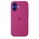 Калъф от Apple за iPhone 16 Silicone Case with MagSafe - Fuchsia (Seasonal)