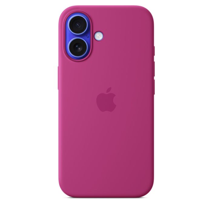 myy53zm.jpeg Калъф от Apple за iPhone 16 Silicone Case with MagSafe - Fuchsia (Seasonal) - Image 1