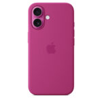 Калъф от Apple за iPhone 16 Silicone Case with MagSafe - Fuchsia (Seasonal) - Image 6