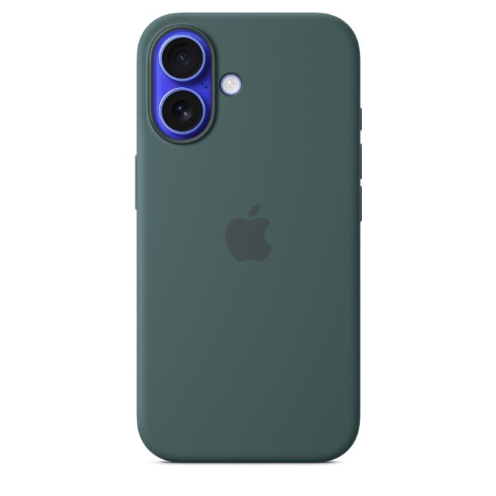 myy83zm.jpeg Калъф от Apple за iPhone 16 Silicone Case with MagSafe - Lake Green (Seasonal) - Image 1