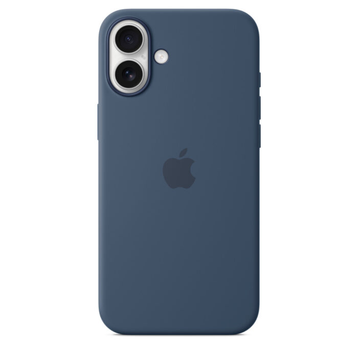 Калъф от Apple за iPhone 16 Plus Silicone Case with MagSafe - Denim - Image 2