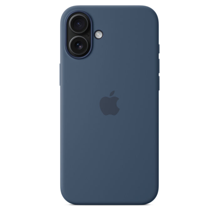 Калъф от Apple за iPhone 16 Plus Silicone Case with MagSafe - Denim - Image 3