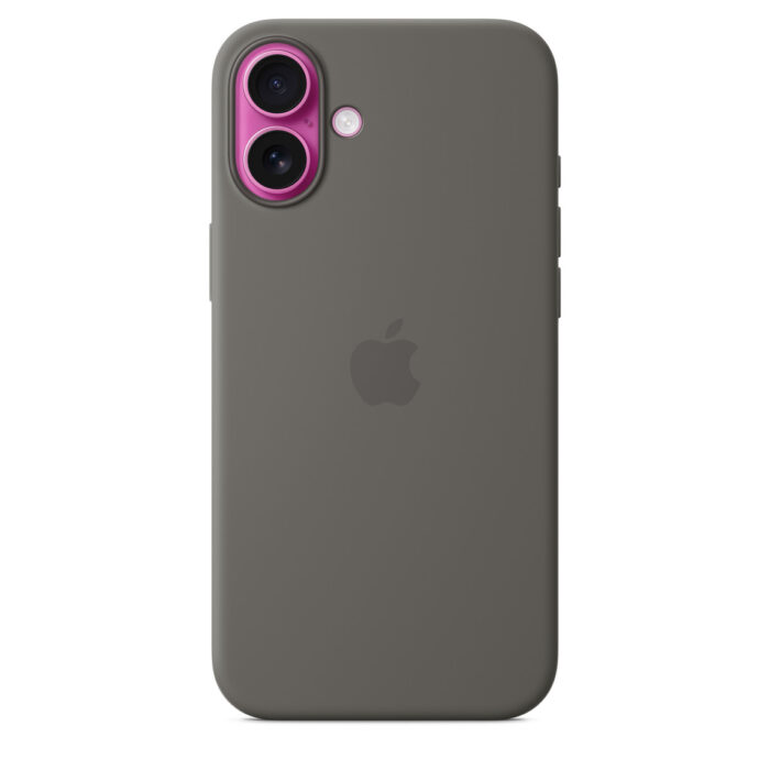 myyc3zm_a_03.jpeg Калъф от Apple за iPhone 16 Plus Silicone Case with MagSafe - Stone Gray - Image 2