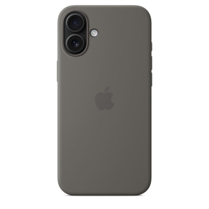 myyc3zm_a_05.jpeg Калъф от Apple за iPhone 16 Plus Silicone Case with MagSafe - Stone Gray - Image 3