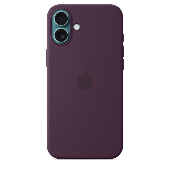 Калъф от Apple за iPhone 16 Plus Silicone Case with MagSafe - Plum - Image 3