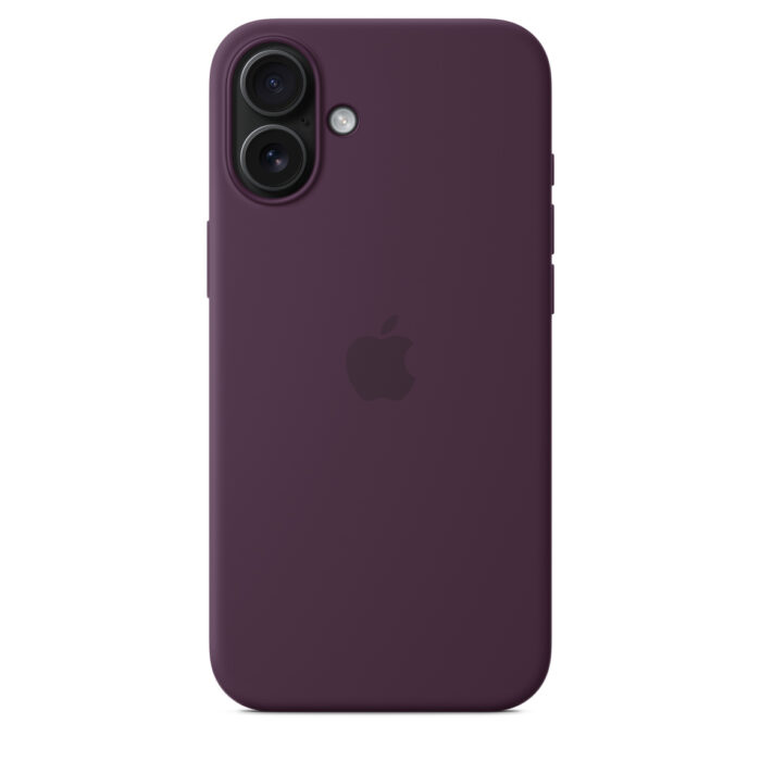 Калъф от Apple за iPhone 16 Plus Silicone Case with MagSafe - Plum - Image 5