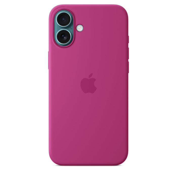 Калъф от Apple за iPhone 16 Plus Silicone Case with MagSafe - Fuchsia (Seasonal) - Image 4