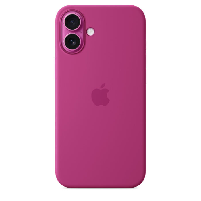 Калъф от Apple за iPhone 16 Plus Silicone Case with MagSafe - Fuchsia (Seasonal) - Image 5