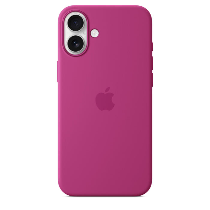 Калъф от Apple за iPhone 16 Plus Silicone Case with MagSafe - Fuchsia (Seasonal) - Image 3